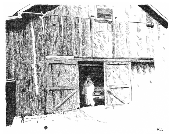 barn finished commison